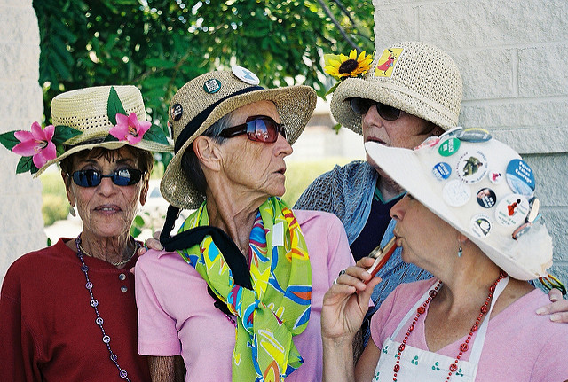 Raging Grannies promote social justice